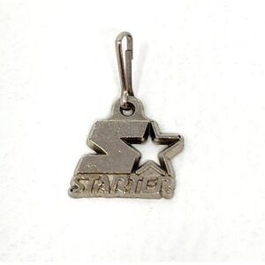 Vintage Starter Zipper Pull Tab Fob Clip for Sports Jacket Coat Pullover HTF
